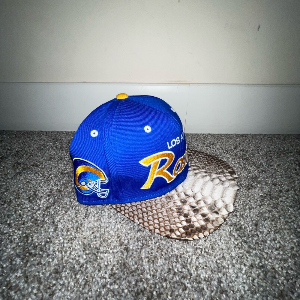 Los Angeles rams custom snake print